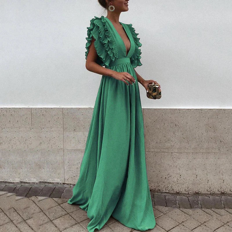 Elegante Maxi Avondjurk | RUFFLE