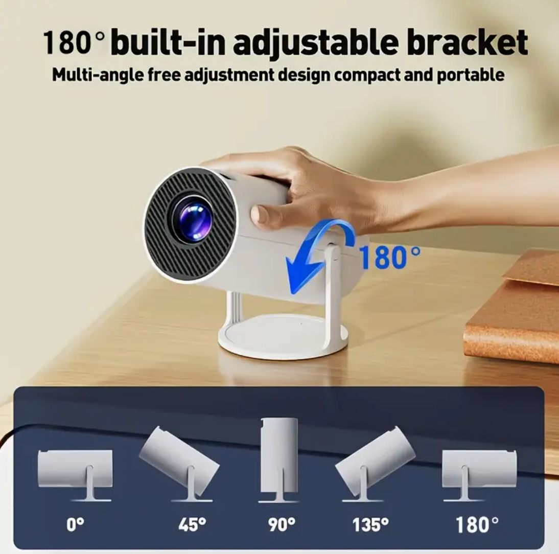 HY300 Mini Beamer 4K | 40% korting