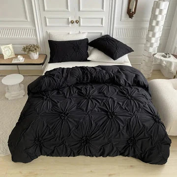Luxe Dekbedovertrekset – Pinch Pleat Design
