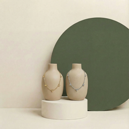 Golden Heart Necklace | Lovira