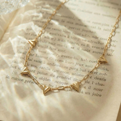 Golden Heart Necklace | Lovira