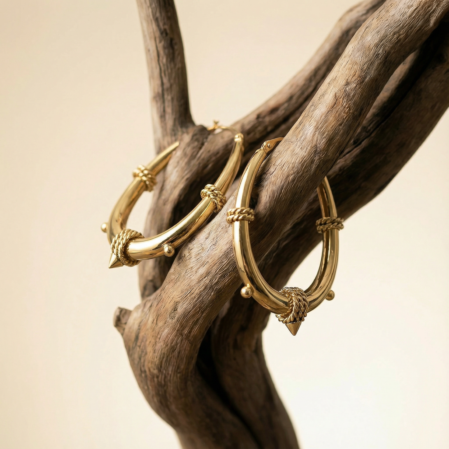 Timeless Twist Hoops | Lovira
