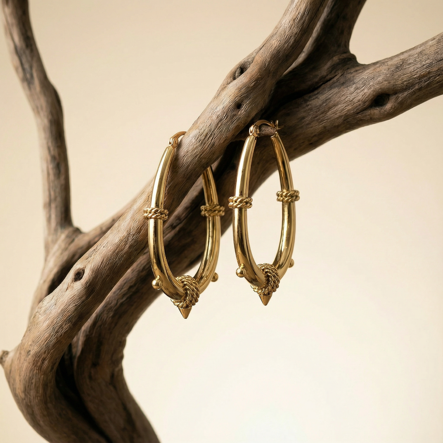 Timeless Twist Hoops | Lovira