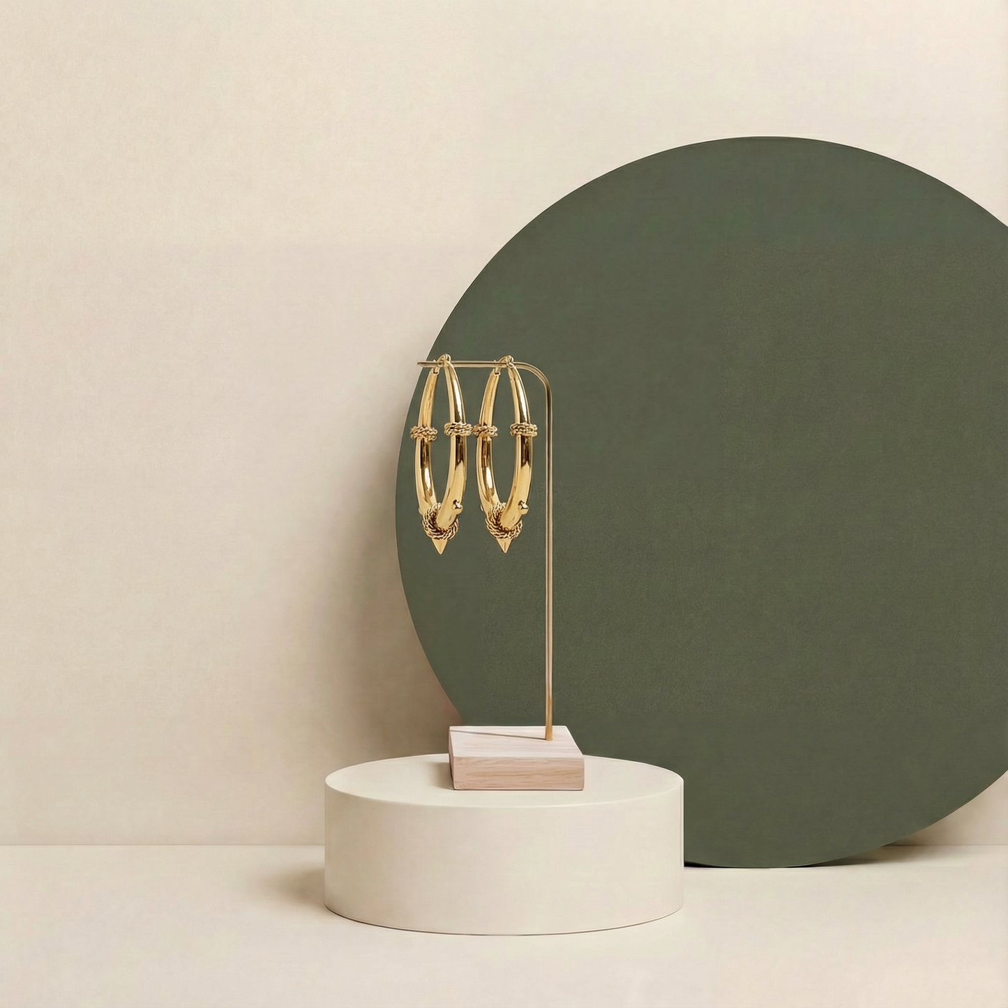 Timeless Twist Hoops | Lovira