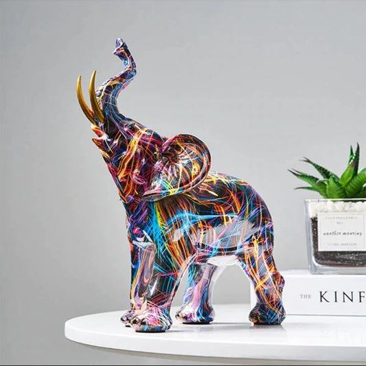 Elepantik™ – Abstract Olifant Beeldje