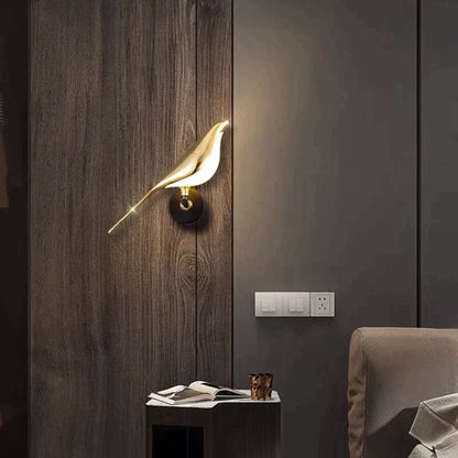 Lichtgevende Vogel Wandlamp